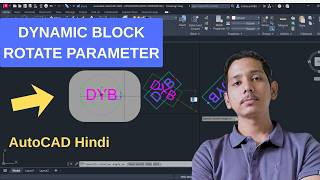 Dynamic Block Rotate Parameter & Action Explained in AutoCAD #bimnblueprints