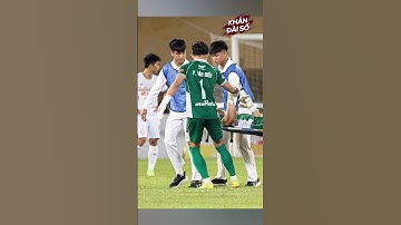 Thủ môn Bùi Tiến Dũng chấn thương nặng #shorts