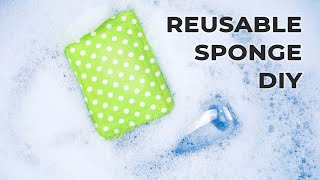 DIY Reusable Sponges // Unsponges - Zero Waste Kitchen Scrubbers Tutorial 