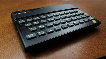Sinclair ZX Spectrum keyboard review (rubber chiclet things)