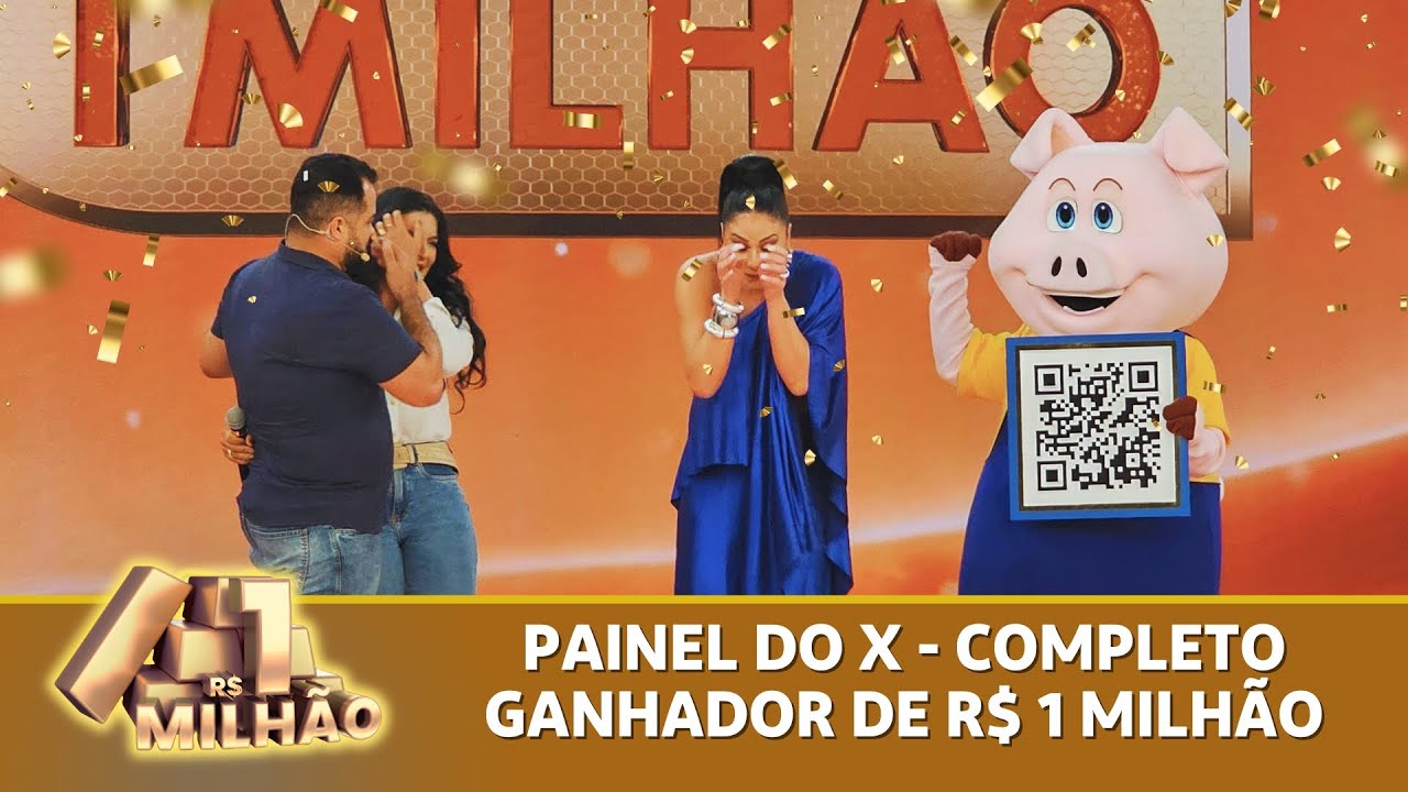 GANHADOR DE R$ 1 MILHÃO DA TELE SENA | PAINEL DO X NO PROGRAMA SILVIO SANTOS (18/01/2026)