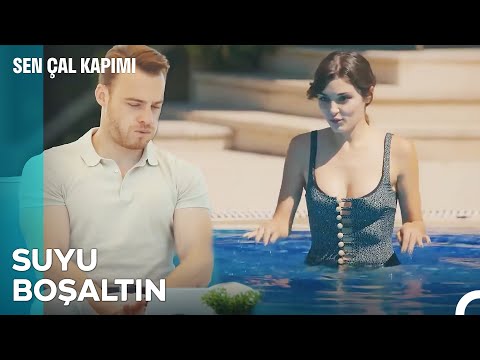 O Mayoyla Mı Girecek Havuza?🔥💦 - Sen Çal Kapımı 4. Bölüm