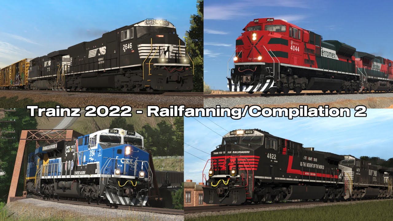 Trainz 2022 - Railfanning/Compilation 2 - YouTube