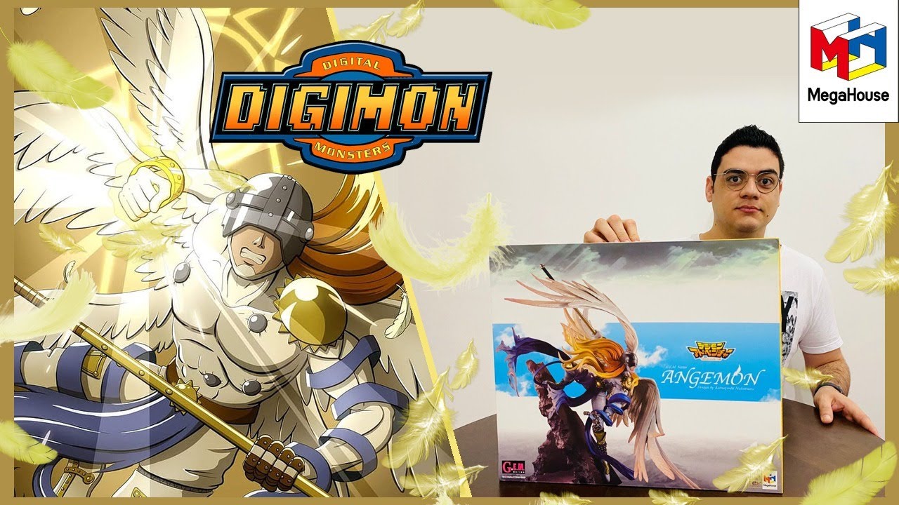 Unboxing Angemon Design By Katsuyoshi Nakatsuru - Megahouse Precious G ...