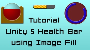 Unity 5 Tutorial: Easy Health Bar C# - using filled Imagetype