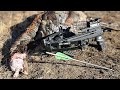 Turkey vs pistol crossbowhunting w mini striker pistol crossbow