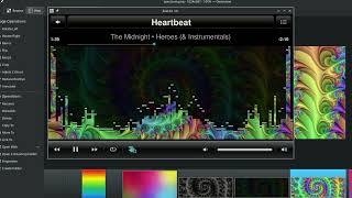 Jivelite spectrum using graphic images