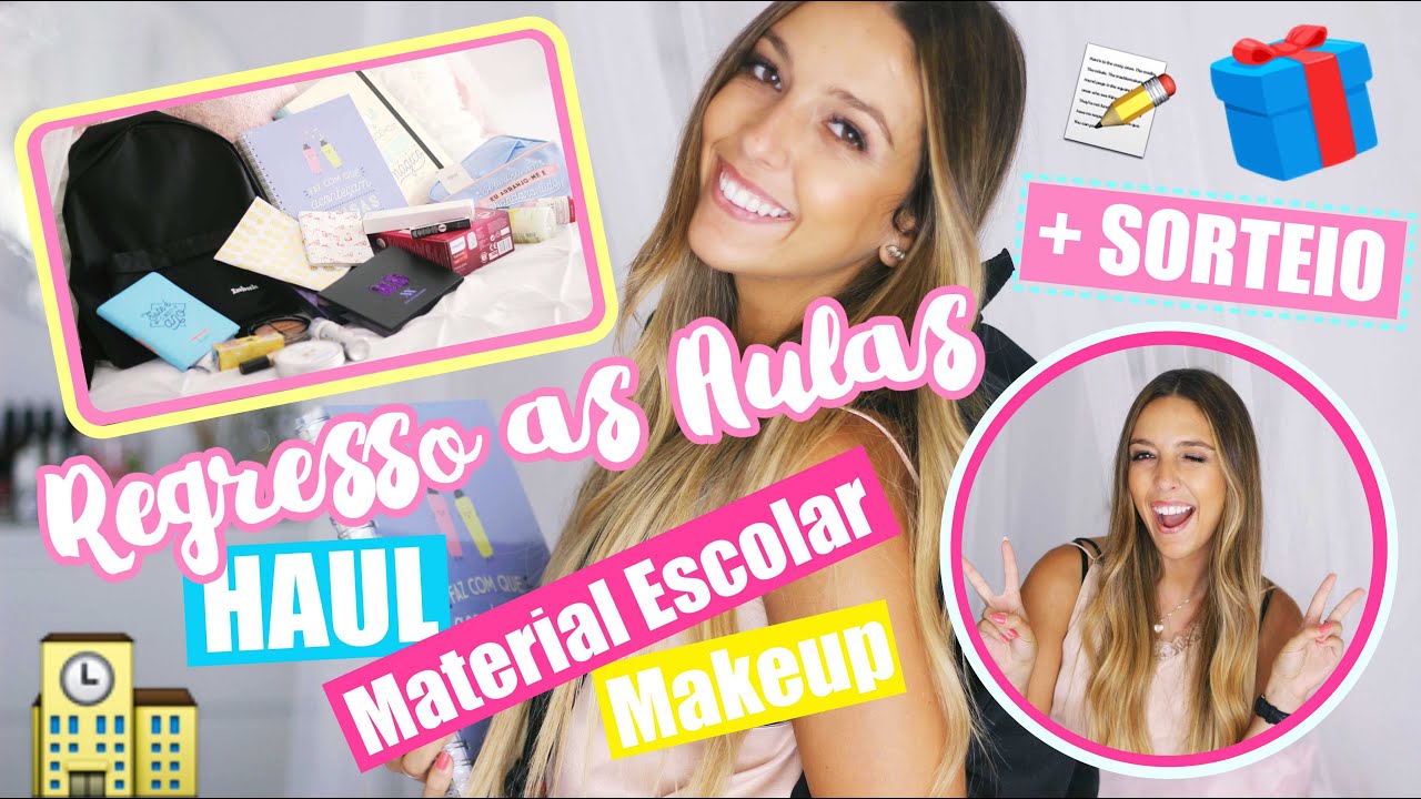 HAUL Regresso às Aulas + MEGA SORTEIO [TERMINADO]