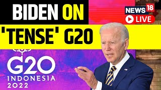 Joe Biden Live | G20 Summit 2022 Live | Joe Biden at G20 Summit Indonesia  | G20 Summit News Live