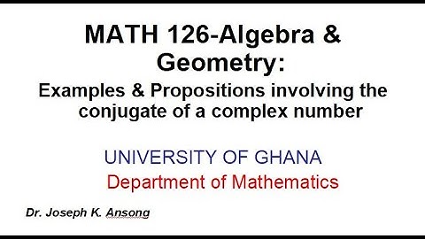 Math126-LEC04: Introduction to Complex Numbers: PART 4