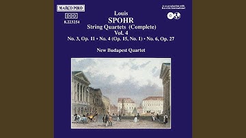 String Quartet No. 4 in E-Flat Major, Op. 15, No. 1: IV. Rondo. Presto