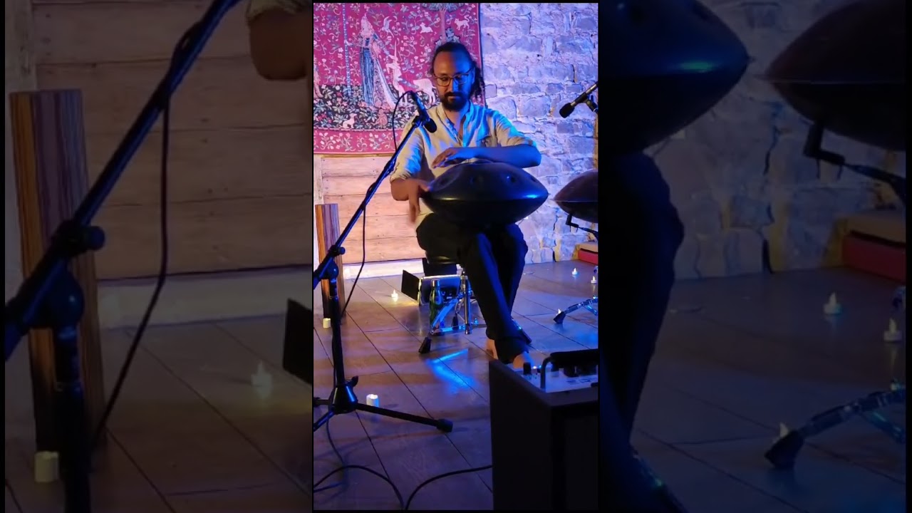 Thierry Bleton « My Athena » Handpan at Rennes-le-château 2023