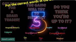 99% Fail This Missing Word Game! (Can You Beat It?)