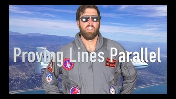 Geometry: Proving Lines Parallel (3-5 Proofs)