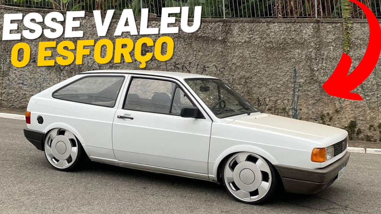 ESSE GOL QUADRADO FICOU MAIS ZERO DO QUE QUANDO SAIU DA VW! NEM O DONO  ACREDITOU!