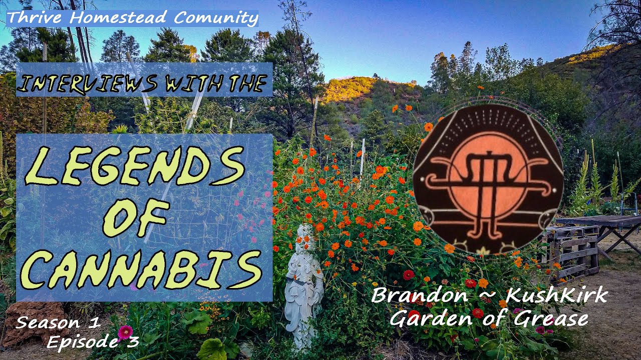 Interviews with the Legends of Cannabis: KushKirk, Garden of Grease  ~ 🌱  Season 1 - Ep3