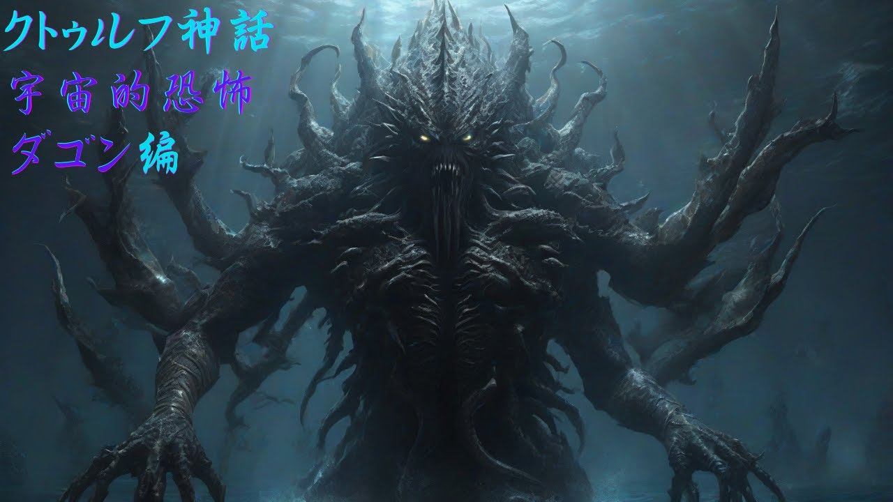【クトゥルフ神話】 宇宙的恐怖 ダゴン編 【解説】 - YouTube