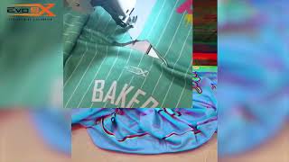 How Custom Jerseys Are Made at Evo9x | BTS | Evo9x Custom Sports Uniforms New Jersey USA