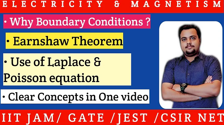 IIT JAM Physics 2021| JEST 2021 | Boundary Conditions | Earnshaw Theorem | Laplace Equation