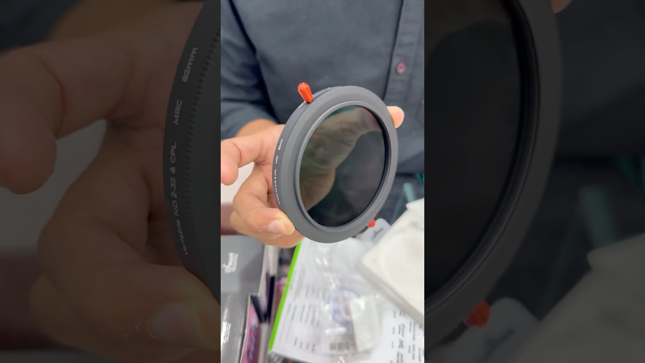 🎥 K&F CONCEPT  82MM VARIABLE ND2-32 LENS FILTER | NANO-X SERIES #ndfilter #82mm @kfconcept — Video review, click xem trên YouTube