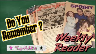 Do You Remember The Scholastic Weekly Reader in School? ~ 1984-1986 ~ Toy-Addict