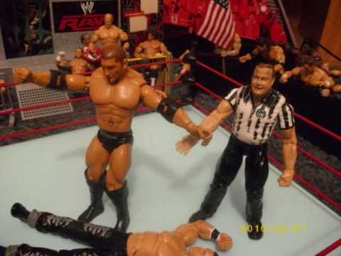 HBK vs Batista vs John Morrison wwe toys