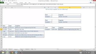 Ep 42 Array Formula: Lookup Using Index And IF