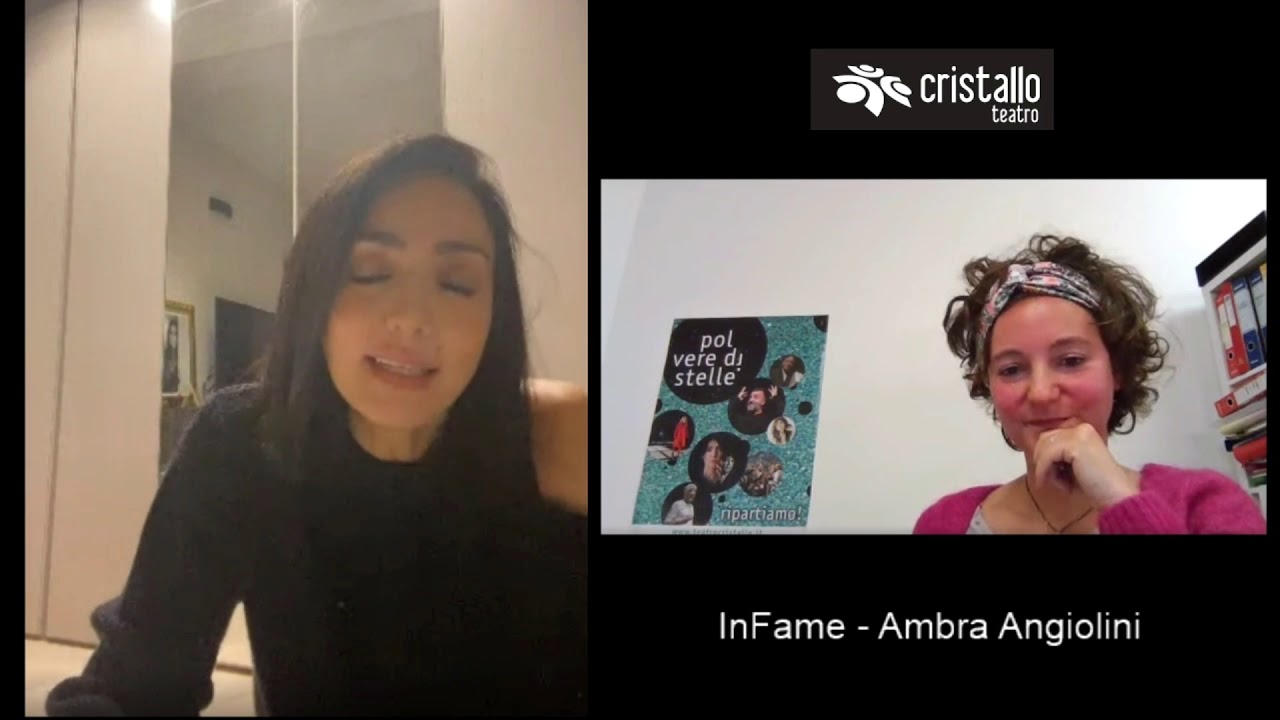Ambra Angiolini conferenza Teatro Cristallo