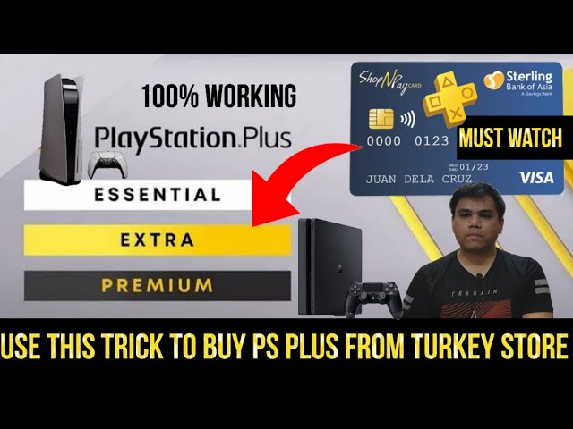 I Bought PS Plus From Turkey PSN Store, How To Buy PS PLUS From