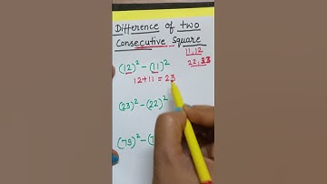 #Difference of two consecutive square....maths