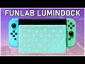 Este DOCK para SWITCH Carga 4 JOY-CON y Tiene ILUMINACIÓN ÚNICA 🍃 | FUNLAB LUMINDOCK REVIEW