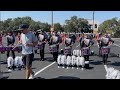Vandegrift Drumline 2022 - TMC Prelims Lot