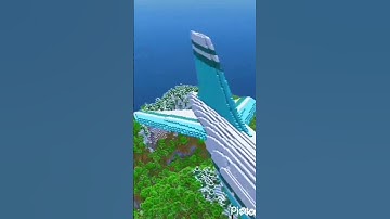 private jet built in minecraft ✈️✈️