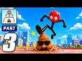 Mr Long Legs - Gameplay Walkthrough Part 3 - Stretch Strides Reach Distant Goals (iOS, Android)