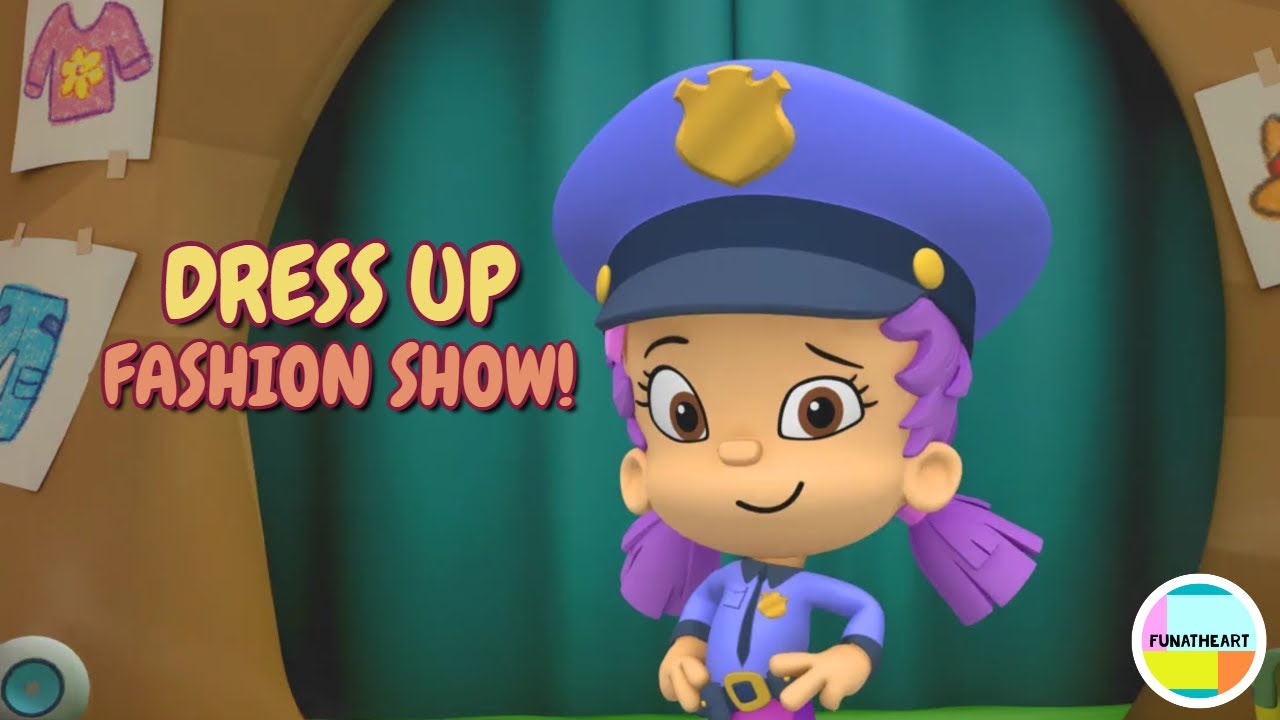 👕 Bubble Guppies Goby, Oona and Molly Play Dress Up! (Play Along Games