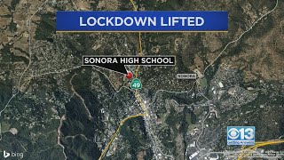 Report of sounds of gunshots prompts lockdown at Sonora High; no evidence of shooting found