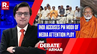 INDI's Bold Accusation Against Modi's Kanyakumari Visit, Calls it Media Manipulation | The Debate