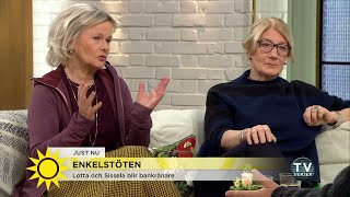 Sissela Kyle: 'Skägg och rånarluva kliar så man blir tokig' - Nyhetsmorgon (TV4)