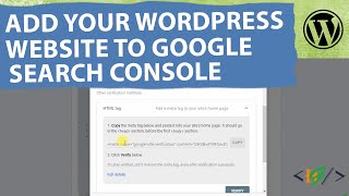 How to Add Your WordPress Website to Google Search Console