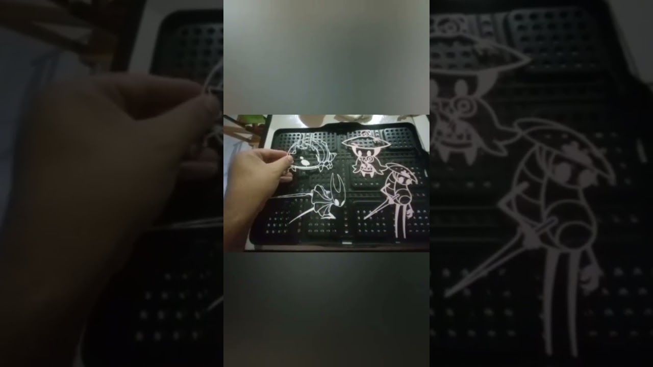 arte em linhas hollow knight