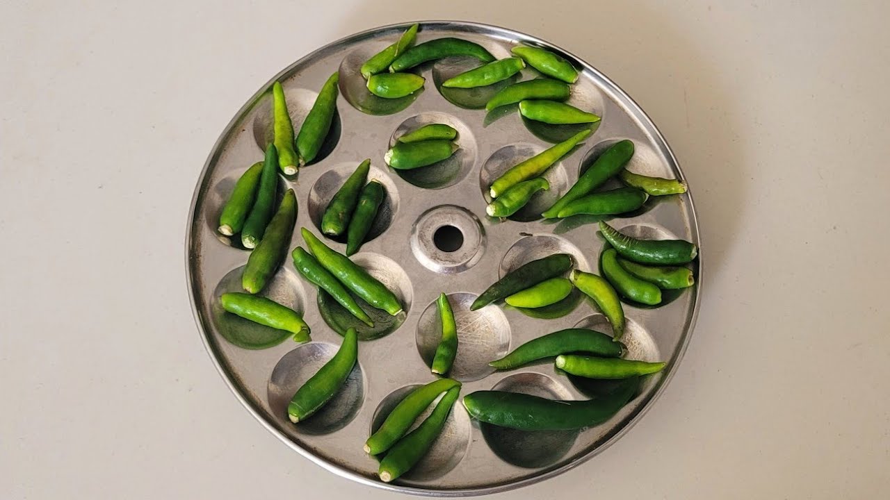 How to keep green chillies fresh for long time How