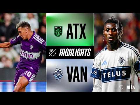 Austin FC vs. Vancouver Whitecaps FC | Full Match Highlights | Diaby GOLAZO!