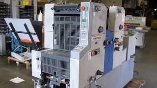 RYOBI 3302H, YEAR: CIRCA 2000, SN 1239 TWO COLOR PRESS