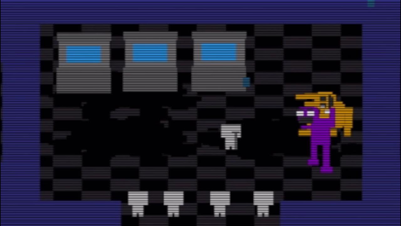 spring-lock scene fnaf 3 - YouTube