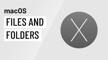 macOS Basics: Working with Files and Folders