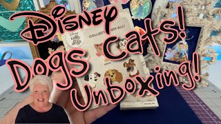 Disney UNBOXING! Cats & Dogs! Mystery Pins! Blind Box! 