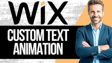 How to Create a Custom Text Animation in Wix | Tutorial 2025