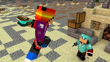 Minecraft Blue Meteor Axe [Redstone Super Weapons] #1