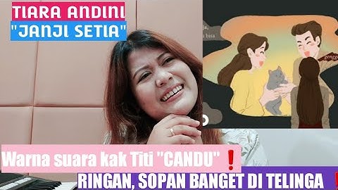 GAK SABAR NUNGGU MV ny ❗| VOCAL COACH REACT | TIARA ANDINI - JANJI SETIA | OFFICIAL LYRIC VIDEO