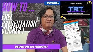 How to use Office Remote for Windows and Android as a Presentation Clicker (Tagalog) screenshot 5